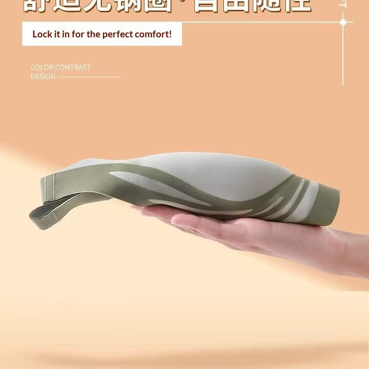 BLS Insole with a hand holding it against a beige background