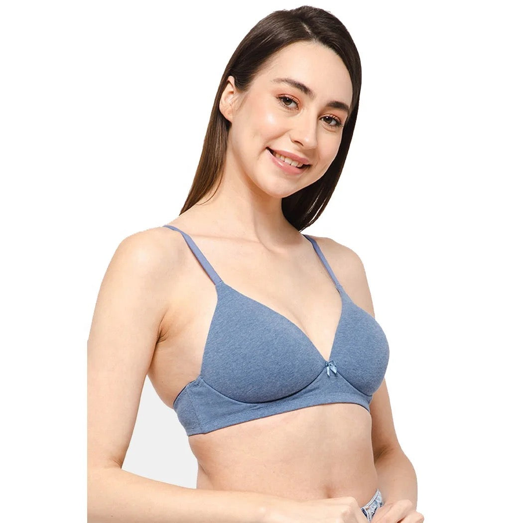 CK Cotton T-Shirt Bra Panty Set