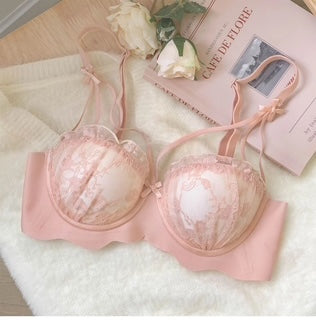 Basic Elegant Double Strap Pushup Bra