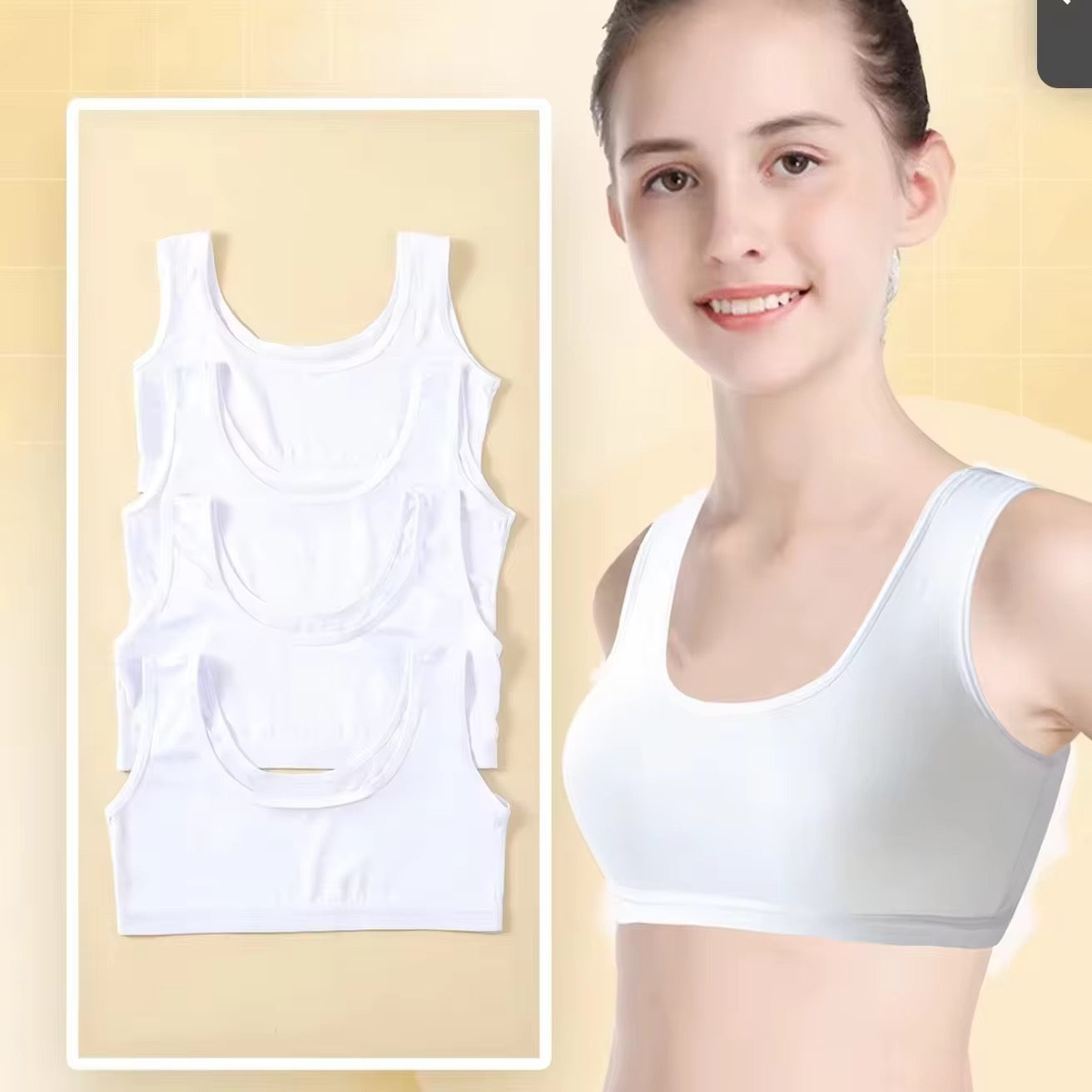 BLS Kids & Teens Cotton Starter Training Bra Underwear Set