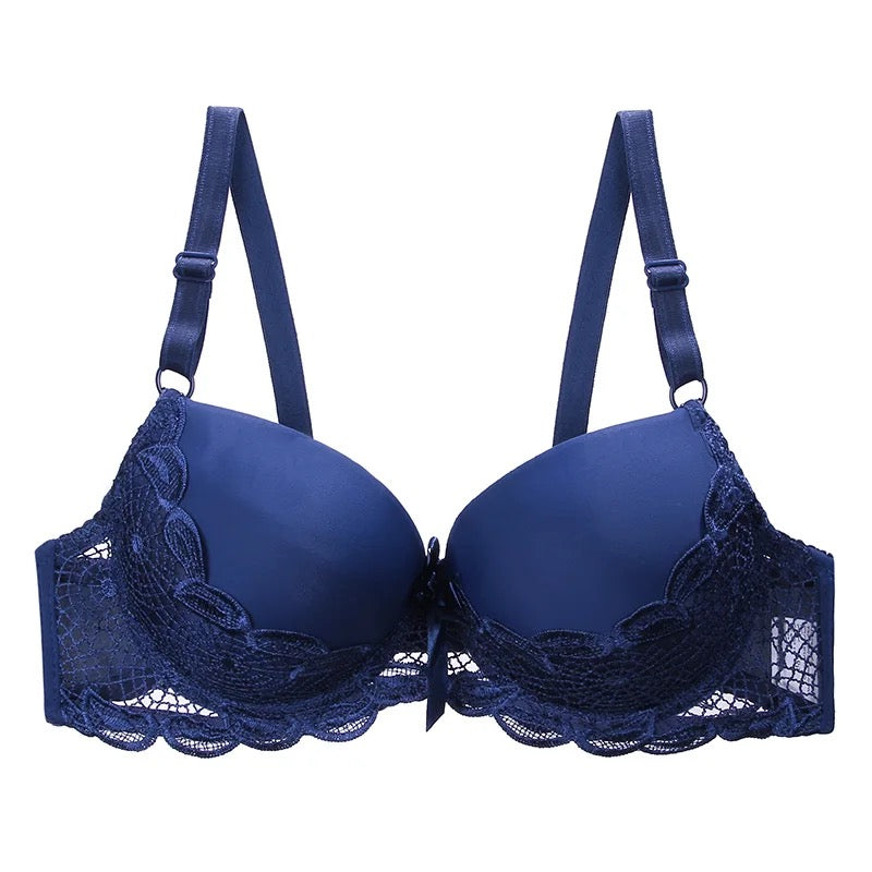 Basic Lace Wired Pushup Bra for women fancy bra padded bra for women ...