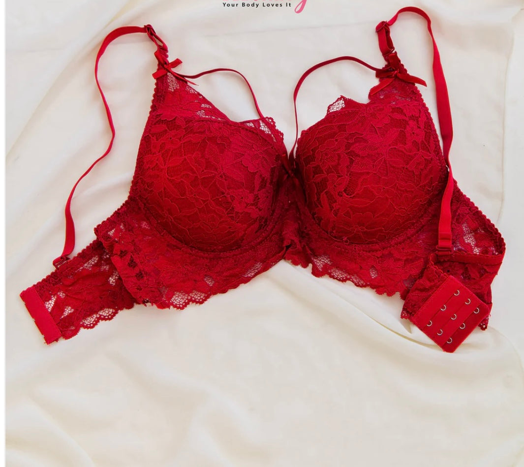 Basic Double Strap Pushup Bra