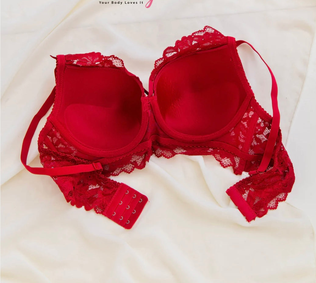 Basic Double Strap Pushup Bra for women fancy bra padded bra for women  girls – Basic Lingerie