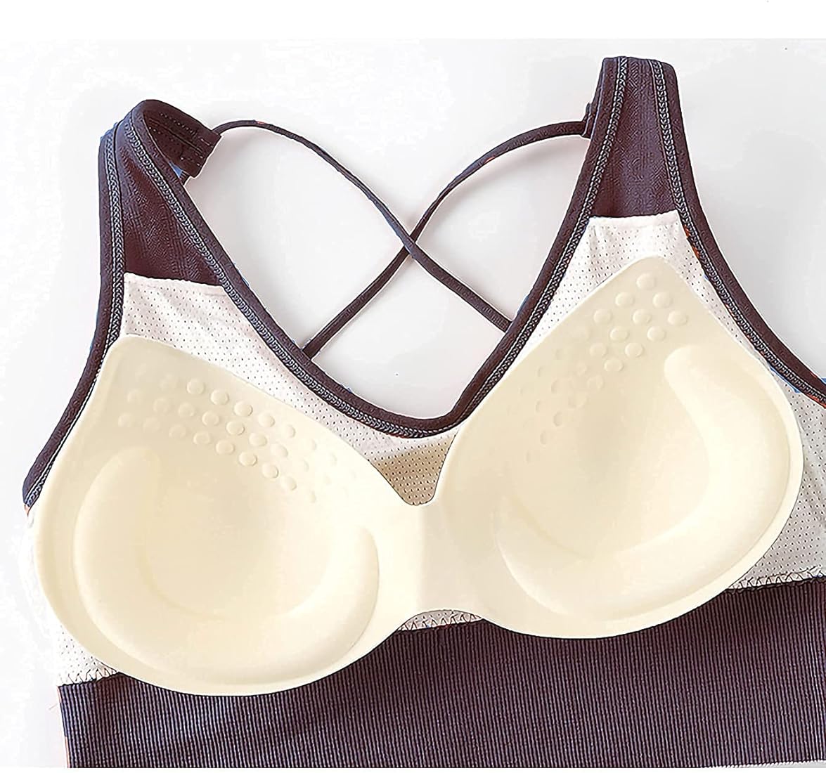 Cross Back Breathable Bralette Bra