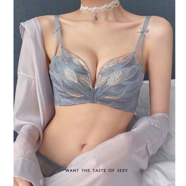 Butterfly Bra Padded Wireless Pushup Bra