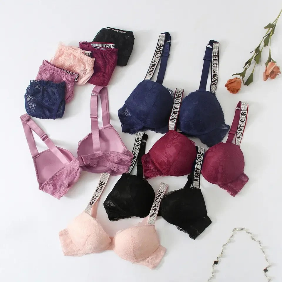 Victoria Secret Lingerie Bra Underwear Set 