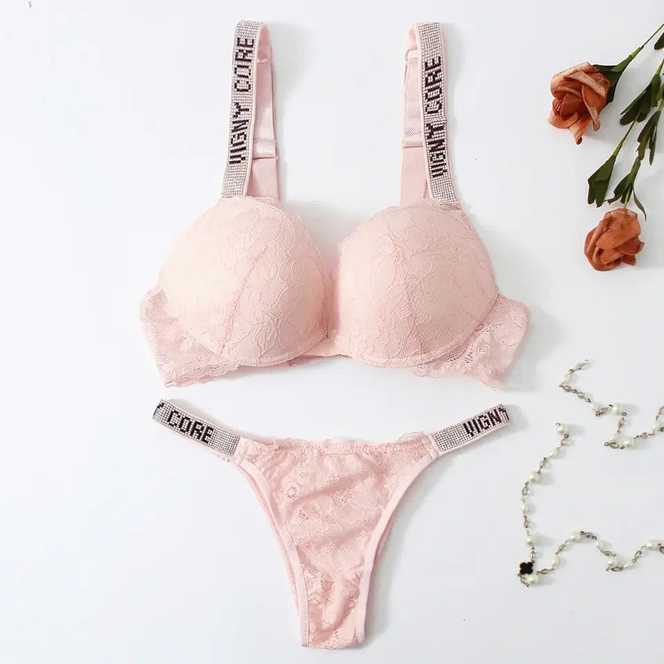 Victoria Secret Lingerie Bra Underwear Set lingerie set for women