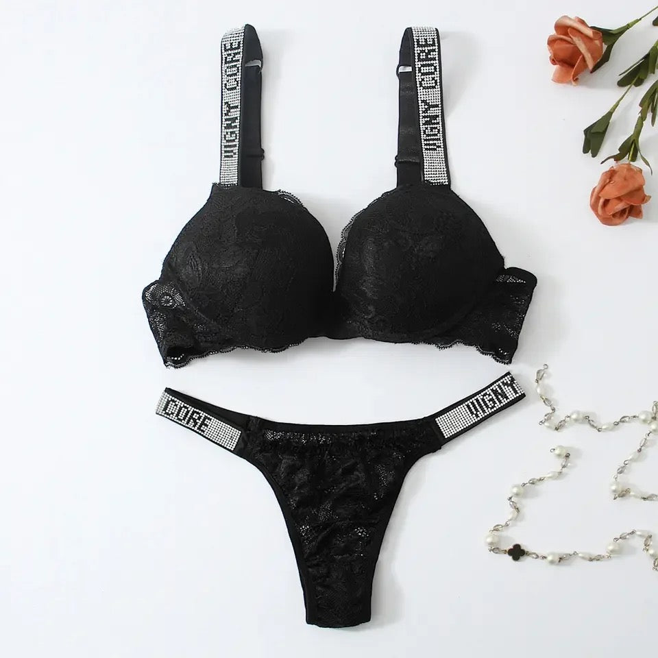 Victoria Secret Lingerie Bra Underwear Set Basic