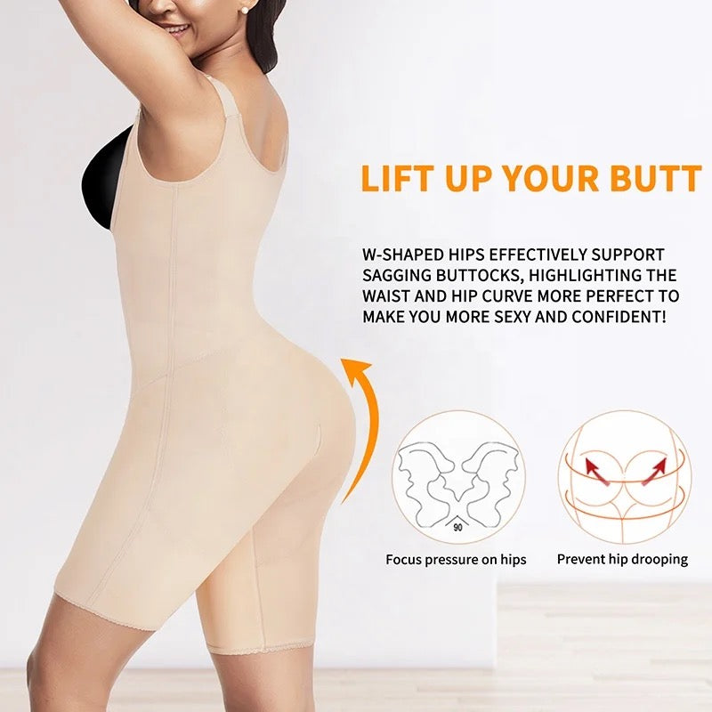 Full Body Shaper Tummy Hip and Thigh Control