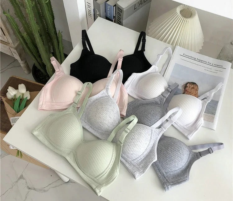 Summer T-Shirt Bra Soft Padded Cotton