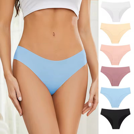 BLS Sheer Allure: Transparent See Through Seamless Panty