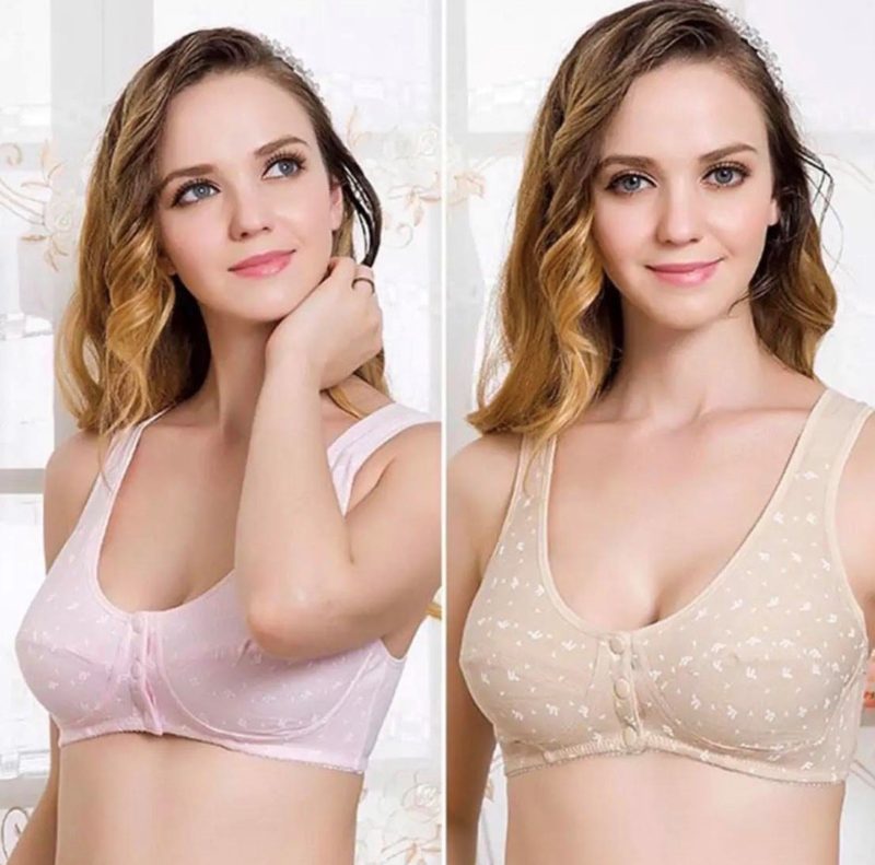 Soft Cotton Nursing Maternity Bra